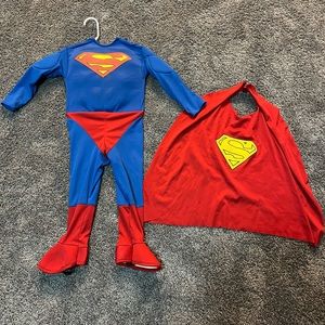 Toddler Superman costume with cape